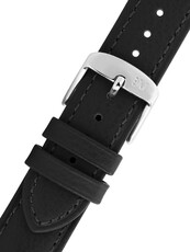 Black leather strap Morellato Erice 5763D85.019 M