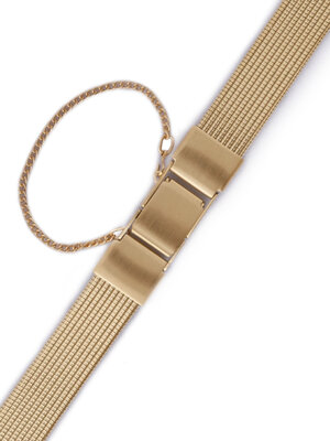 Bracelet Orient NCDYSGG, steely golden