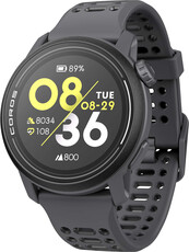 Coros Pace 3 black with silicone strap