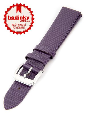 Women's leather strap purple HYP-02-VIOLET
