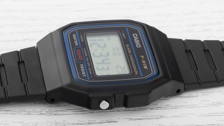 Casio F91 W, Nostalgia, Design