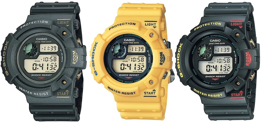 Bestået barndom kartoffel History of G-Shock Frogman | Hodinky-365.com