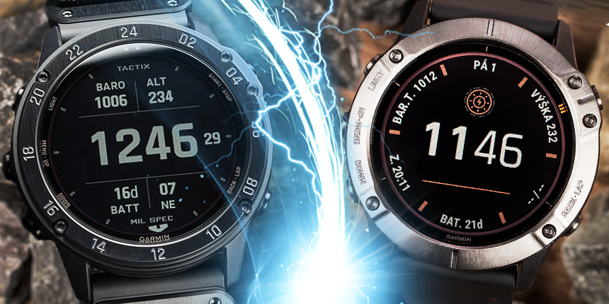 Your Watch: Tactix Delta or Garmin Fenix 6X