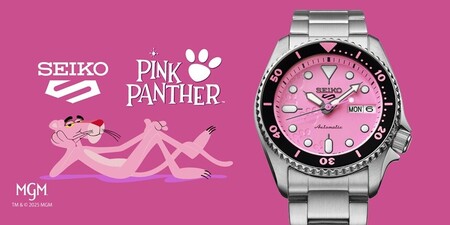 Introducing the Seiko 5 Pink Panther – All painted pink.