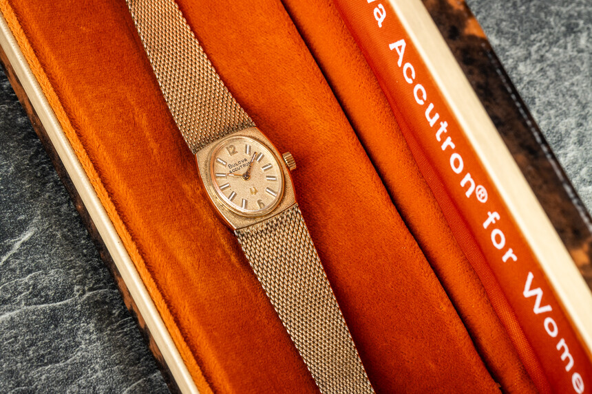 Bulova Accutron with a tuning fork movement.