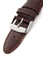 Unisex brown leather strap HYP-01-BROWN