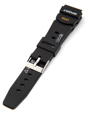 Men's black plastic strap P071
