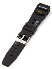 Men's black plastic strap P071