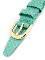 faux leather strap Mavex R1-GR4, green