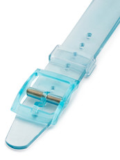 Women's blue plastic strap SWATCH-BLUE