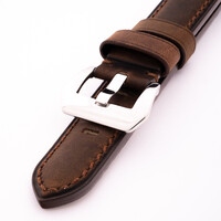 Leather strap Mavex HYP-05-TMORO, Brown
