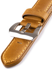 Unisex leather brown strap HYP-03-GOLDEN