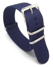 Nato strap nylon blue R8
