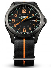 Traser P67 Officer For Gunmetal Black/Orange