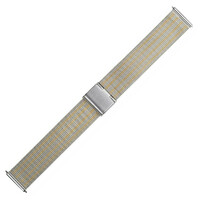 Bicolor steely milanese bracelet for watches Estia 0549.084RW