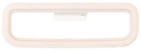 Silicone strap Garmin (pro Forerunner 35), white