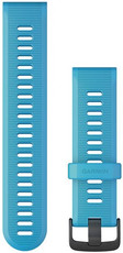 Strap Garmin Forerunner 935/945/955, silicone, blue, black clasp