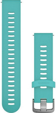 Silicone strap Garmin 20mm (for Venu, Venu Sq, Venu 2 plus etc.), blue, Quick Release, 010-11251-1Q