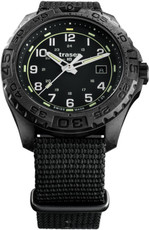 Traser P96 Outdoor Pioneer Evolution Black with textile Nato strap 108673