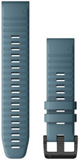 Garmin 22mm silicone strap (for Garmin Fenix 8/7/6 (47mm), Epix 2 etc.), blue V5, QuickFit, 010-12863-03