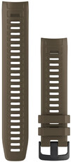 Silicone strap Garmin 22mm (for Instinct), brown, 010-12854-19