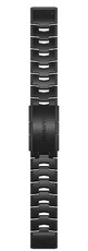Titanium bracelet Garmin 22mm (for Garmin Fenix 8/7/6 (47mm), Epix 2, etc.), black, QuickFit, 010-12863-09