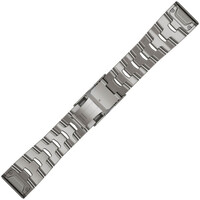 Titanium bracelet Garmin 26mm (pro Garmin Fenix 8/7X/6X (51mm), Tactix aj.), Grey, QuickFit