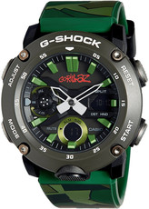 Casio G-Shock Original GA-2000GZ-3AER Carbon Core Guard G-Shock x Gorillaz Camo Limited Edition (+ spare strap)