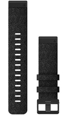 Nylon strap Garmin 22mm (for Garmin Fenix 8/7/6 (47mm), Epix 2, etc.), black V1, QuickFit, 010-12863-07