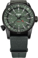 Traser P68 Pathfinder GMT Green with Textile Strap 109035