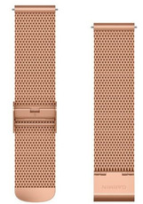 Garmin Strap Quick Release 20mm, metal, rosegold milanese for Venu, Venu Sq, Venu 2+ etc.