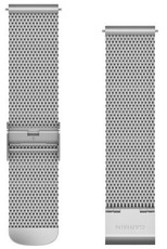 Stainless steel bracelet Garmin 20mm (for Venu, Venu Sq, Venu 2 plus etc.), silver, Milanese, Quick Release, 010-12924-23
