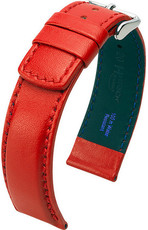 Red strap Hirsch Runner L 04002020-2 (Calfskin / rubber)
