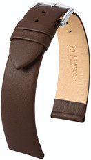 Brown leather strap Hirsch Italocalf L 17822010-2 (Calfskin)