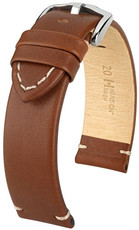Brown leather strap Hirsch Ranger L 05402070-2 (Calfskin)