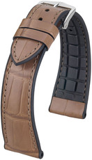 Brown strap Hirsch Ian L 0935007095-2 (Alligator leather / natural rubber)
