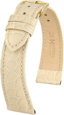 Beige leather strap Hirsch Aristocrat M 03828190-1 (Calfskin)