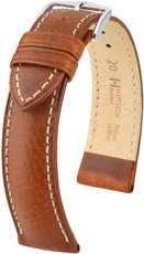 Brown leather strap Hirsch Boston M 01302170-2 (Calfskin)