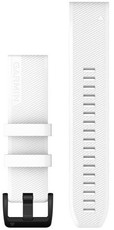 Silicone strap Garmin 22mm (pro Garmin Fenix 8/7/6 (47mm), Epix 2 aj.), White, QuickFit
