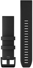 Silicone strap Garmin 22mm (for Garmin Fenix 8/7/6 (47mm), Epix 2 etc.), black, QuickFit, 010-12901-00