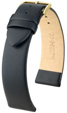 Black leather strap Hirsch Toronto M 03702150OE-1 (Calfskin) Open End