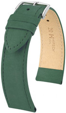 Green leather strap Hirsch Osiris L 03433040-2 (Calfskin)