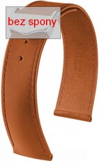 Brown leather strap Hirsch Voyager 07175470-2 (Calfskin)