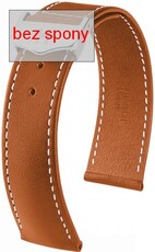 Brown leather strap Hirsch Voyager 07175471-2 (Calfskin)