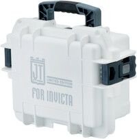 Invicta watch box with 3 slots white Jason Taylor (DC3WHT)
