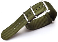 Nylon strap Ricardo, Green, NATO