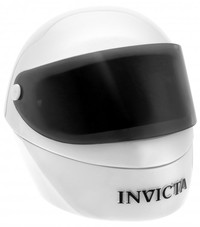 Invicta helmet shaped box - white (IPM276)
