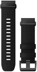 Nylon strap Garmin 26mm (for Garmin Fenix 8/7X/6X (51mm), Tactix etc.), black, QuickFit, 010-13010-00