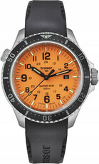 Traser P67 SuperSub Orange with Rubber Strap