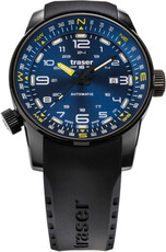 Traser P68 Pathfinder Automatic Blue with rubber strap